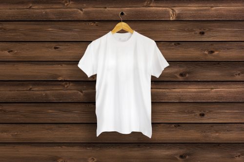 白いTシャツの画像